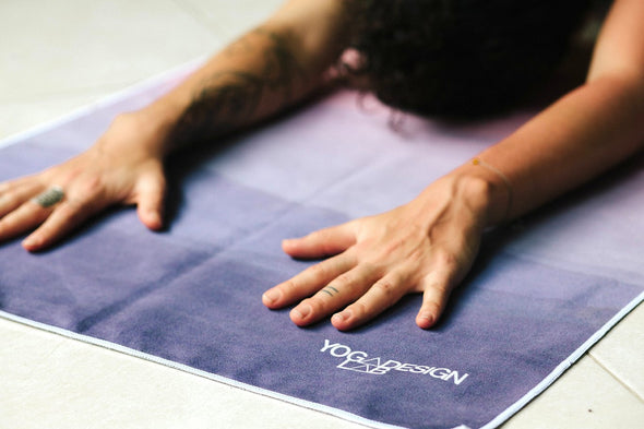 Yoga Design Lab Yoga Mat Towel Breathe
