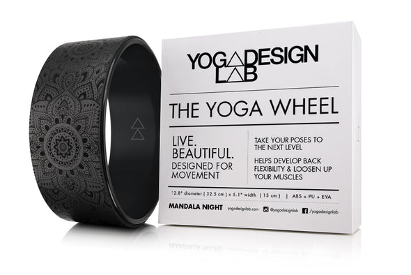 Yoga Design Lab Yoga Wheel PU Mandala Nuit