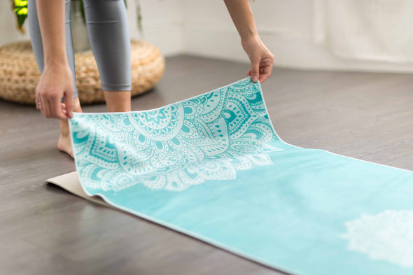 Yoga Design Lab Yoga Mat Towel Mandala