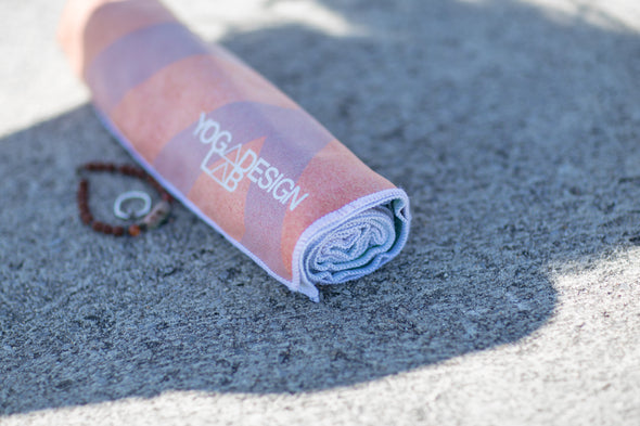 Yoga Design Lab Yoga Tapis Serviette Popsicle labyrinthe