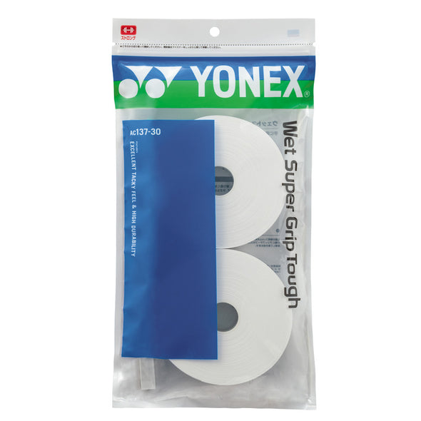 YONEX 濕潤式超級強韌握把膠 AC137-30